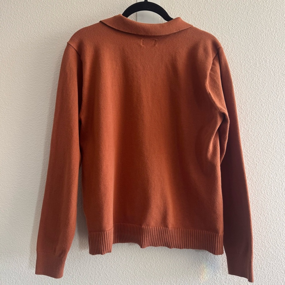 Duluth Trading Shiftless Collared Pullover Sweate… - image 3